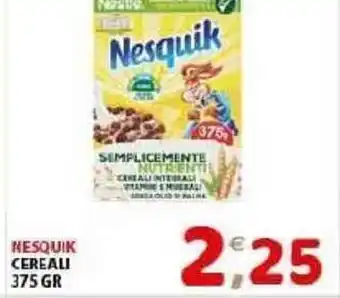 Mio Market Nestle Nesquik Cereali 375gr offerta