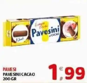 Mio Market Pavesi Pavesini Cacao 200gr offerta