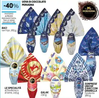 Coop Perugina Uova di Cioccolato offerta