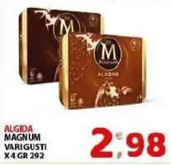 Algida Magnum Vari Gusti x 4 292gr