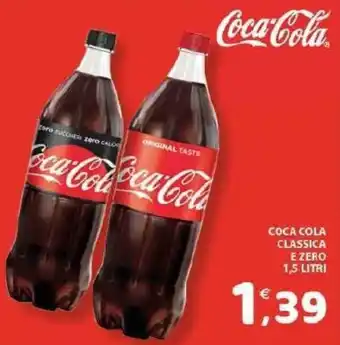 Mio Market Coca-Cola classica e zero 1,5lt. offerta