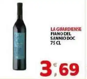 Mio Market La Guardiense Fiano del Sannio Doc 75cl offerta