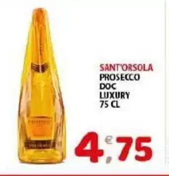 Mio Market Sant'Orsola Prosecco Doc Luxury 75cl offerta