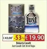 Acqua & Sapone Roberto Cavalli Just Cavalli offerta