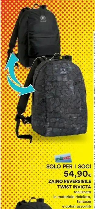 Coop Invicta Zaino Reversibile Twist offerta