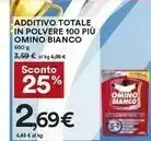 Coop Omino Bianco Additivo Totale In Polvere 600g offerta