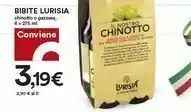 Coop Lurisia - Il Nostro Chinotto 275 G(ml) offerta