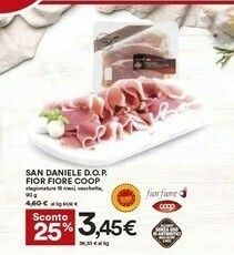 Coop Coop San Daniele Dop Fior Fiore offerta