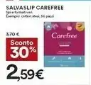Coop Carefree Salvaslip Cotton offerta