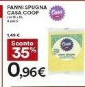 Coop Coop Panni Spugna Casa offerta