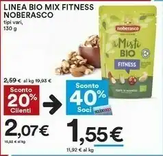 Coop Noberasco Linea Bio Mix Fitness offerta