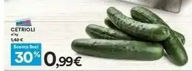 Coop Noberasco Cetrioli offerta
