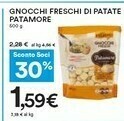 Coop Patamore - Gnocchi Freschi Preparati Con Patate Fresche Selenella 400 G(ml) offerta