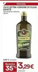 Coop Dante Olio Extra Vergine Di Oliva Terre Antiche/ Delicato 750 Ml offerta