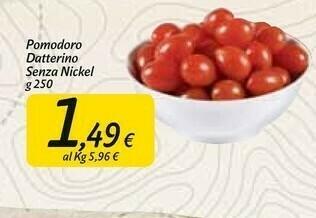 Carrefour Market Pomodoro Datterino 250 G offerta