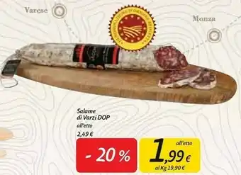 Carrefour Market Salame Di Varzi DOP offerta