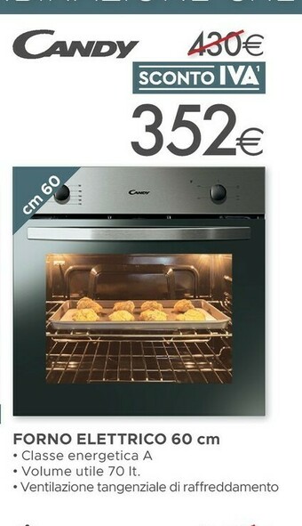 Mondo Convenienza Candy Forno Elettrico offerta