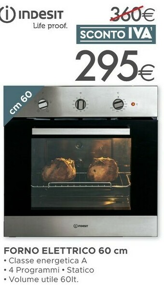 Mondo Convenienza Indesit Forno Elettrico offerta