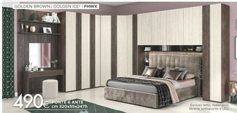 Mondo Convenienza Ponte 6 Ante Cm 320x55x247h offerta
