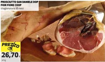 Coop Coop Prosciutto San Daniele DOP Fior Fiore offerta