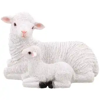 Action Pecora sdraiata e agnello offerta