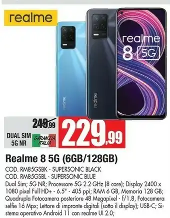 Vobis Realme 8 5g offerta