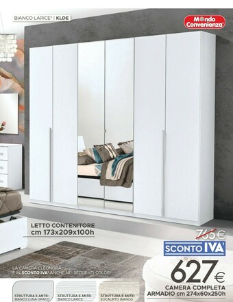 Mondo Convenienza Letto Contenitore offerta