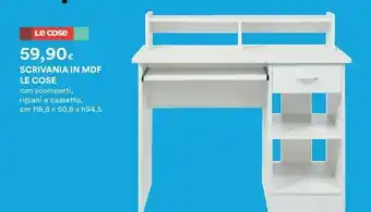 Coop Le Cose Scrivania In Mdf offerta