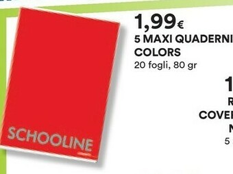 5 Maxi Quaderni Colors