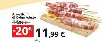 Carrefour Arrosticini Di Ovino Adulto offerta