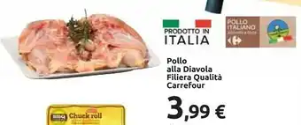 Carrefour Carrefour Pollo Alla Diavola Filiera Qualità offerta