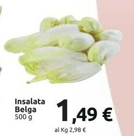 Carrefour Insalata Belga offerta