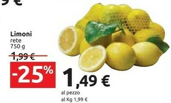 Carrefour Limoni offerta