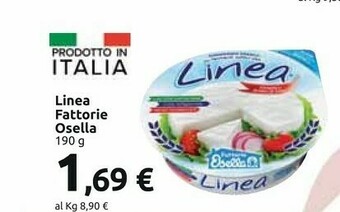 Carrefour Fattorie Osella Formaggio Fresco Con Fermenti Lattici Vivi Linea 190 G(ml) offerta