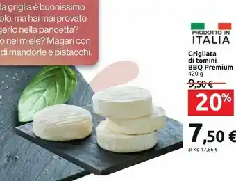 Carrefour Grigliata Di Tomini BBQ Premium offerta