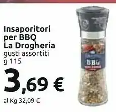 Carrefour La drogheria 1880 La Drogheria1880 Insaporitori Per BBQ Oregano offerta