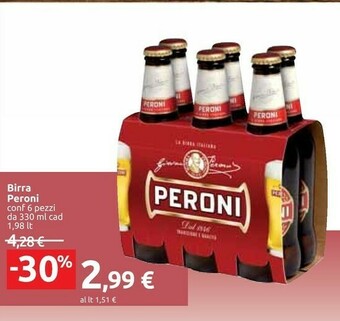 Carrefour Peroni Birra offerta