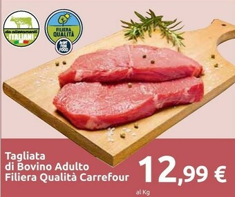 Carrefour Tagliata Di Bovino Adulto offerta