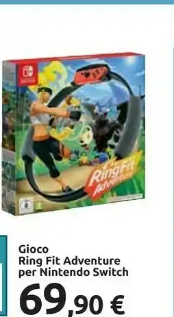 Carrefour Nintendo Ring Fit Adventure Switch Inglese offerta