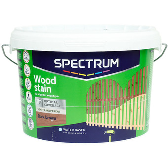 Mordente per legno outdoor spectrum marrone scuro