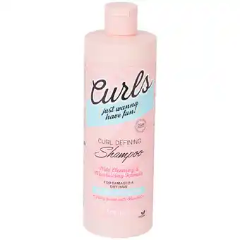 Shampoo curls just wanna have fun