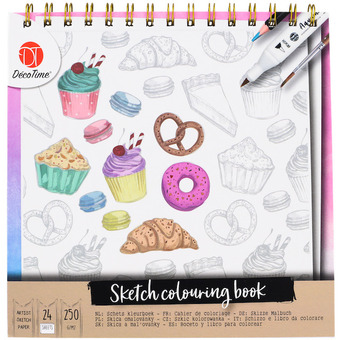 Action Album da colorare décotime offerta