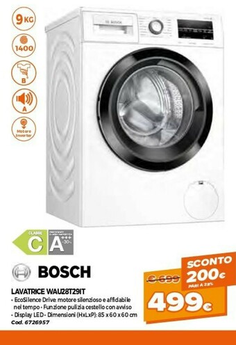 Bosch Lavatrice