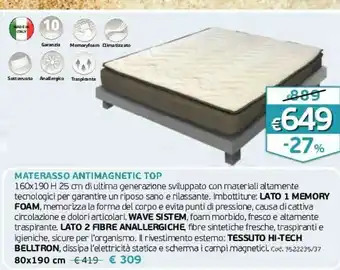 GRANCASA Ultima Materasso matrimoniale offerta