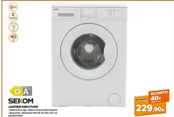 GRANCASA Sekom Lavatrice offerta