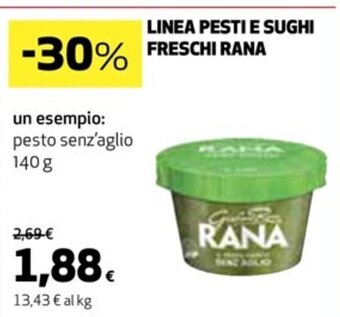Coop Rana Linea Pesti E Sughi Freschi 140 g offerta