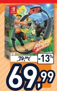 Unieuro Nintendo Ring Fit Adventure Switch Inglese offerta