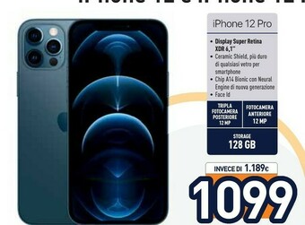 Unieuro Apple Iphone 12 Pro offerta