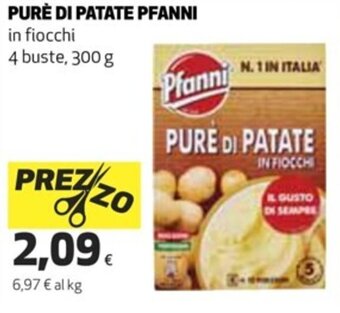 Coop Pfanni Purè Di Patate 4 buste, 300 g offerta