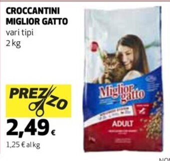 Coop Croccantini Miglior Gatto 2 kg offerta